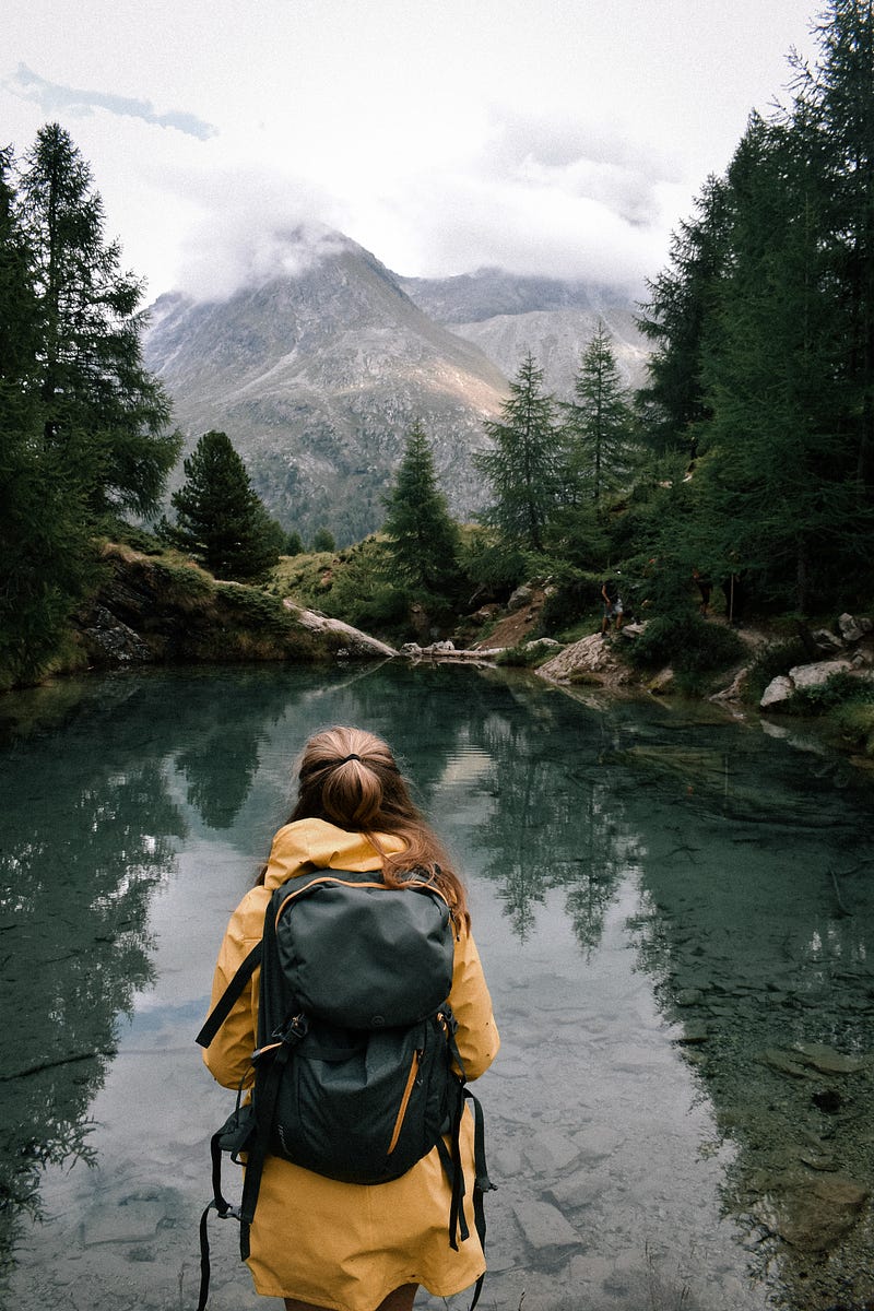 A breathtaking mountain view illustrating perseverance