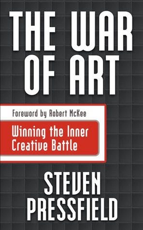 Art and creativity insights from The War of Art