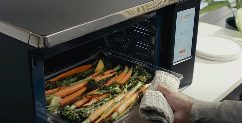 InstaGLO toaster showcasing advanced technology