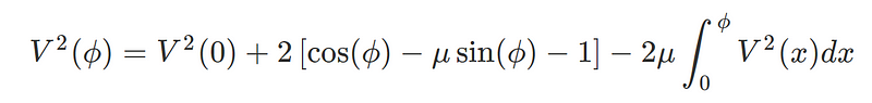 Equation Representation of Motion on a Vertical Loop