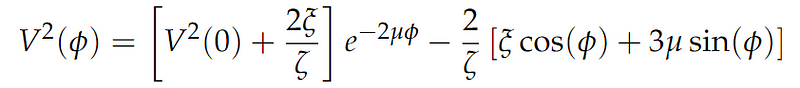 Solution to the Integral Equation