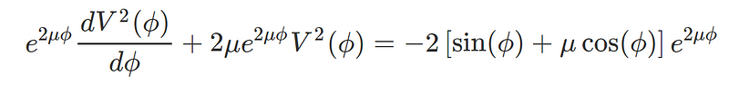 Equation After Multiplication by Integrating Factor