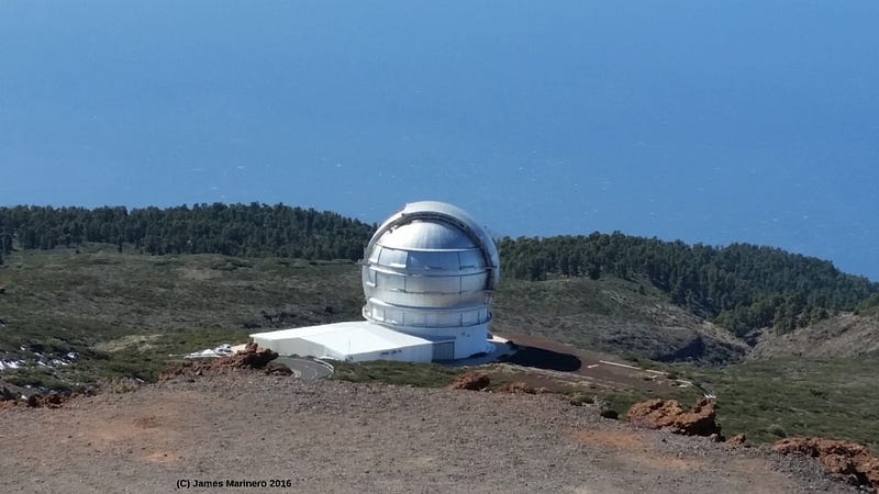 Author's photo of Gran Telescopio, Canary Islands