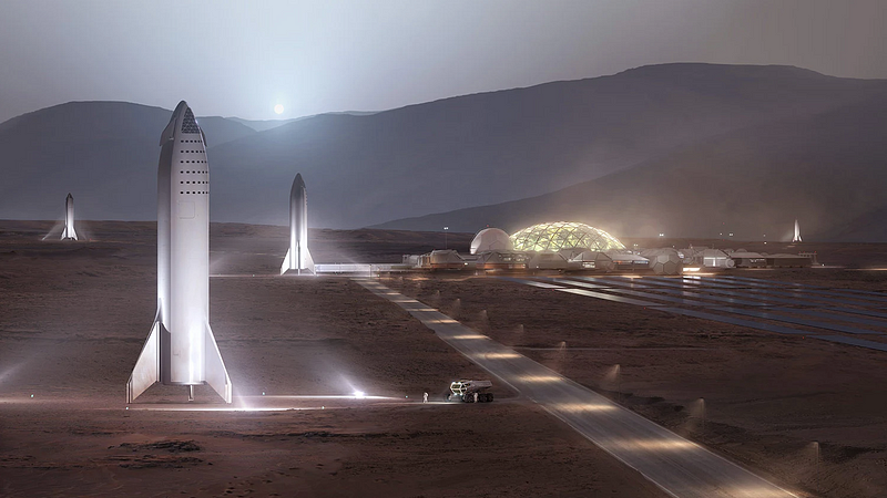 Conceptual Design for Mars Base