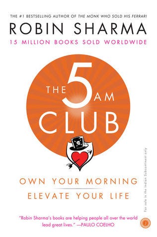 Cover of The 5 AM Club by Robin Sharma