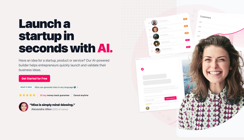 Website creation using AI tools