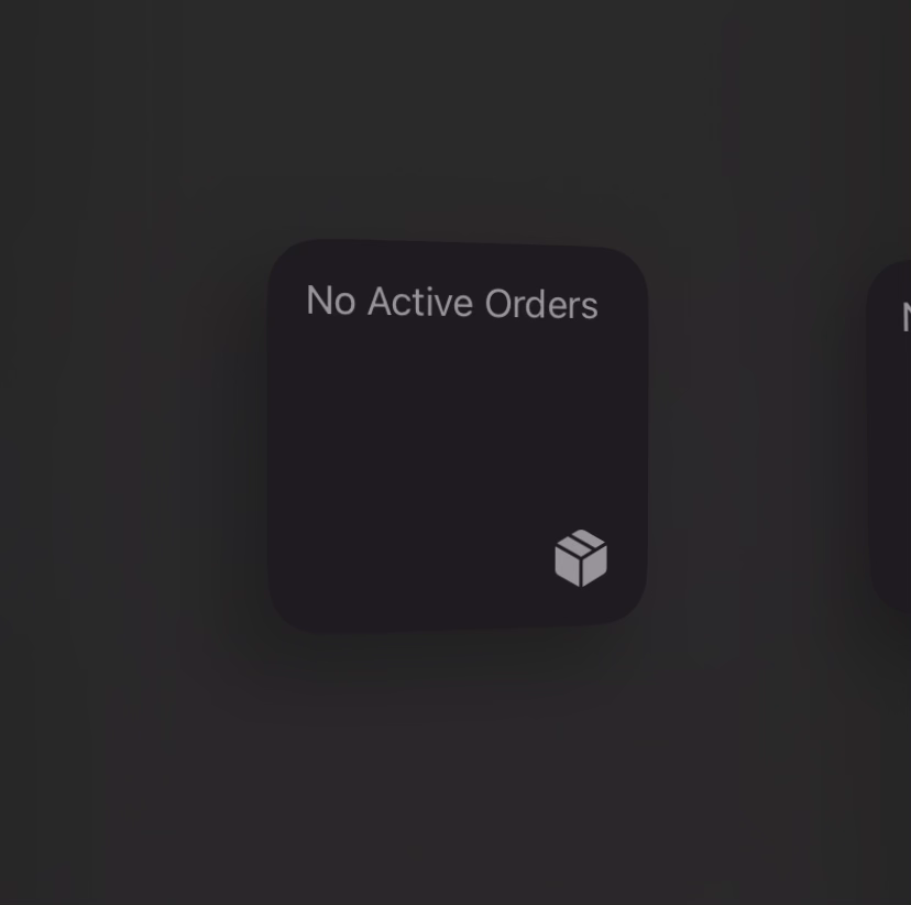 New widgets for tracking orders in Wallet