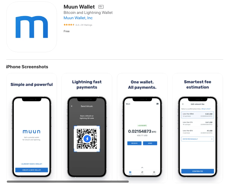 Muun Wallet App Installation