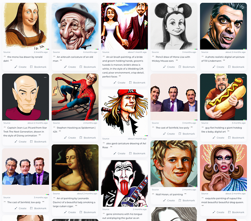 AI Caricature Art Example