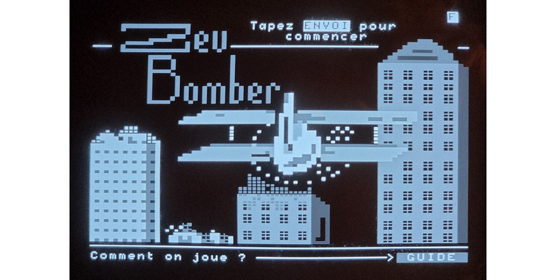 Minitel game interface