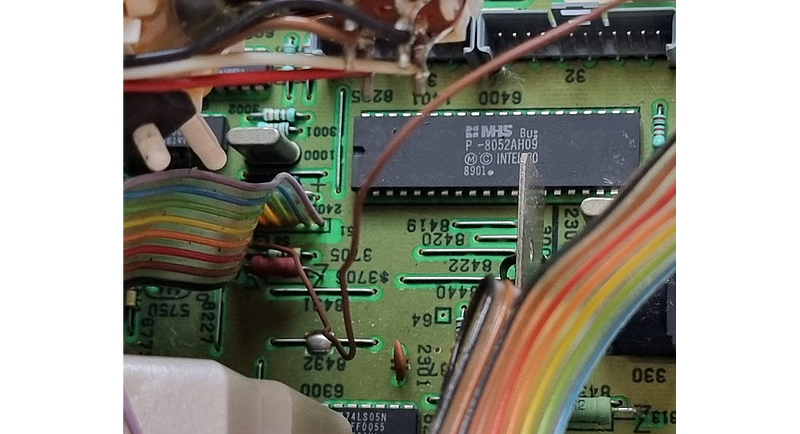 Minitel 1 microcontroller details