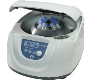 Compact laboratory centrifuge