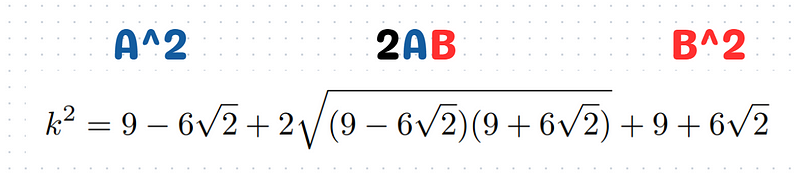 Algebraic expression breakdown