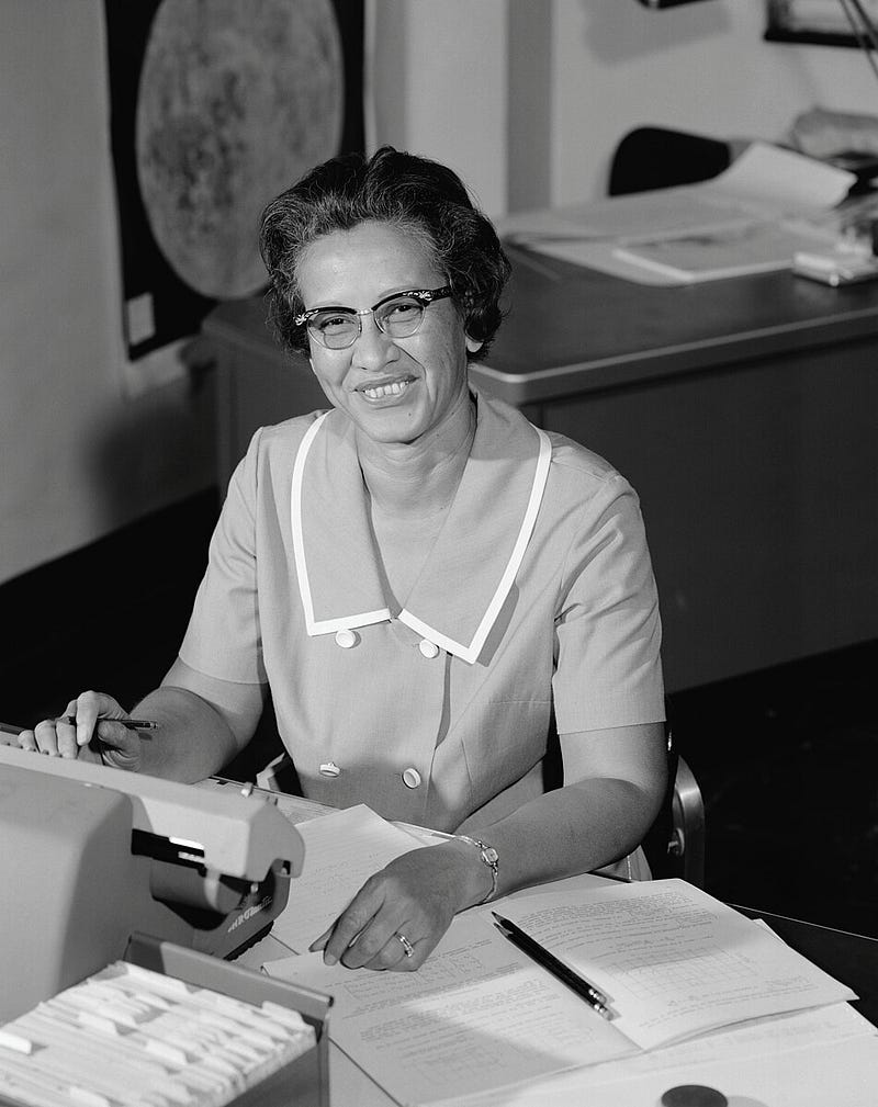 Katherine Johnson at NASA, 1966