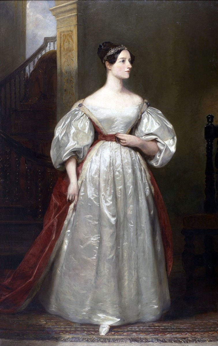 Ada Lovelace, the first computer programmer